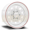 DYNAMIC STEEL 16x7 -11 6x139.7 ROUND HD MINE SPEC WHITE