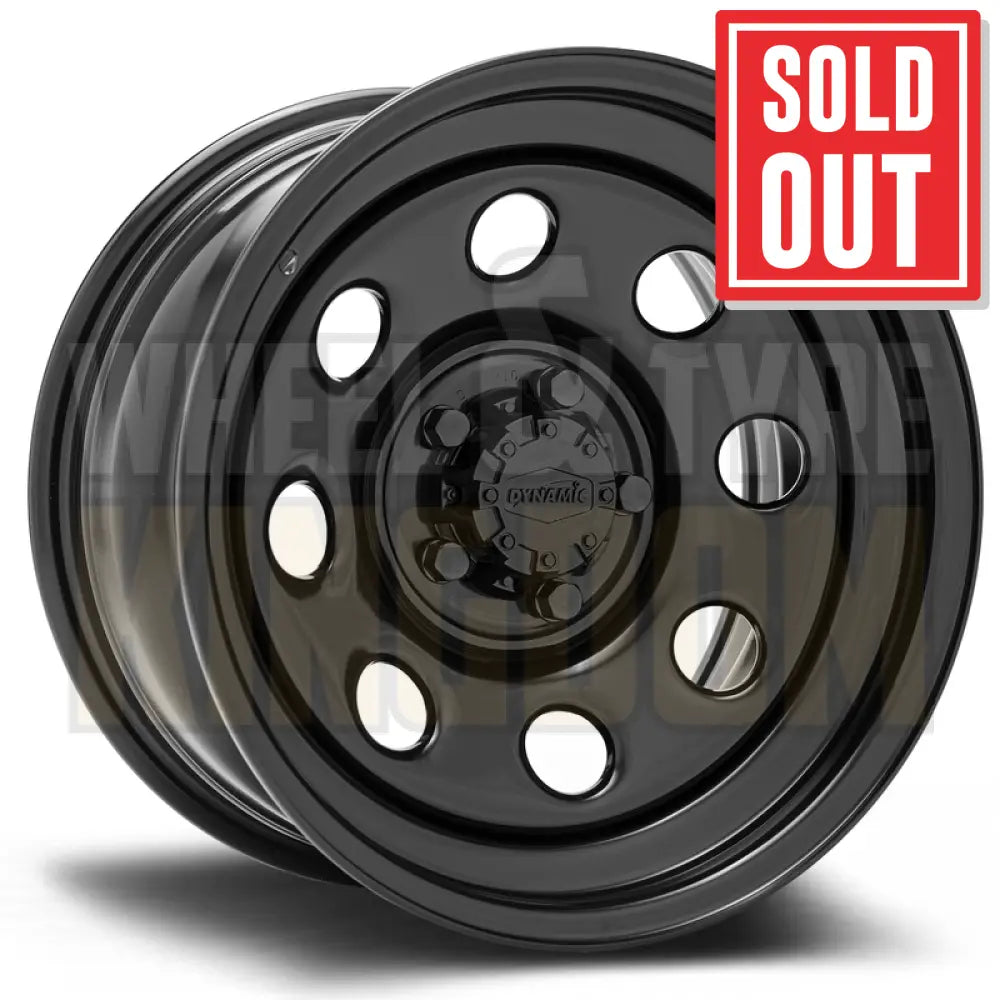 DYNAMIC STEEL 16x8 +10 5x114.3 DRIFT SOFT 8 BLACK