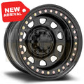 DYNAMIC STEEL 16x8 -22 6x139.7 GENUINE BEADLOCK BLACK D BLACK