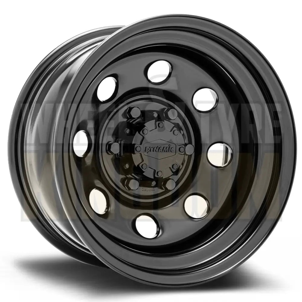 DYNAMIC STEEL 16x8 -25 5x114.3 SOFT 8 BLACK