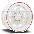 DYNAMIC STEEL 17x8 +0 5x150 SUNRAYSIA WHITE