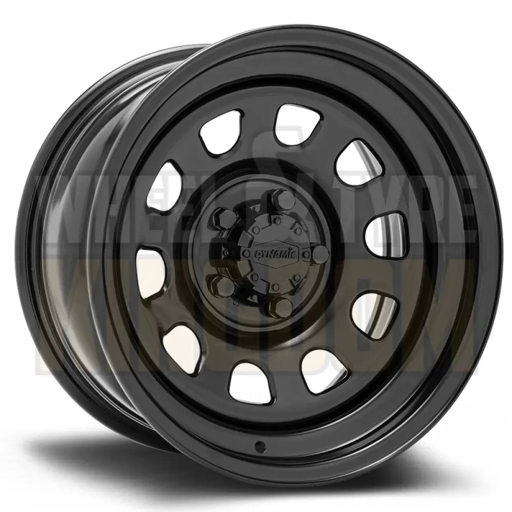 DYNAMIC STEEL 17x8 +20 5x114.3 DRIFT D BLACK