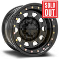 DYNAMIC STEEL 17x8 -22 6x139.7 IMITATION BEADLOCK BLACK D BLACK
