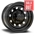 DYNAMIC STEEL 18x8 +0 5x150 ROUND HL MINE SPEC BLACK