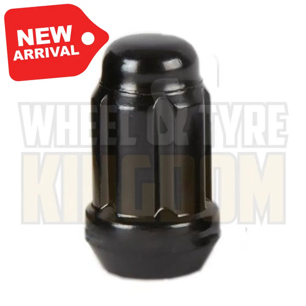 DYNAMIC WHEEL NUT 1/2" 38mm SPLINE BLACK
