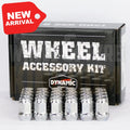DYNAMIC WHEEL NUT 12x1.25 35mm 19mm HEX CHROME ACORN (PACK OF 24)