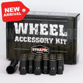 DYNAMIC WHEEL NUT 12x1.25 35mm SPLINE ET BLACK (PACK OF 24 + KEY)