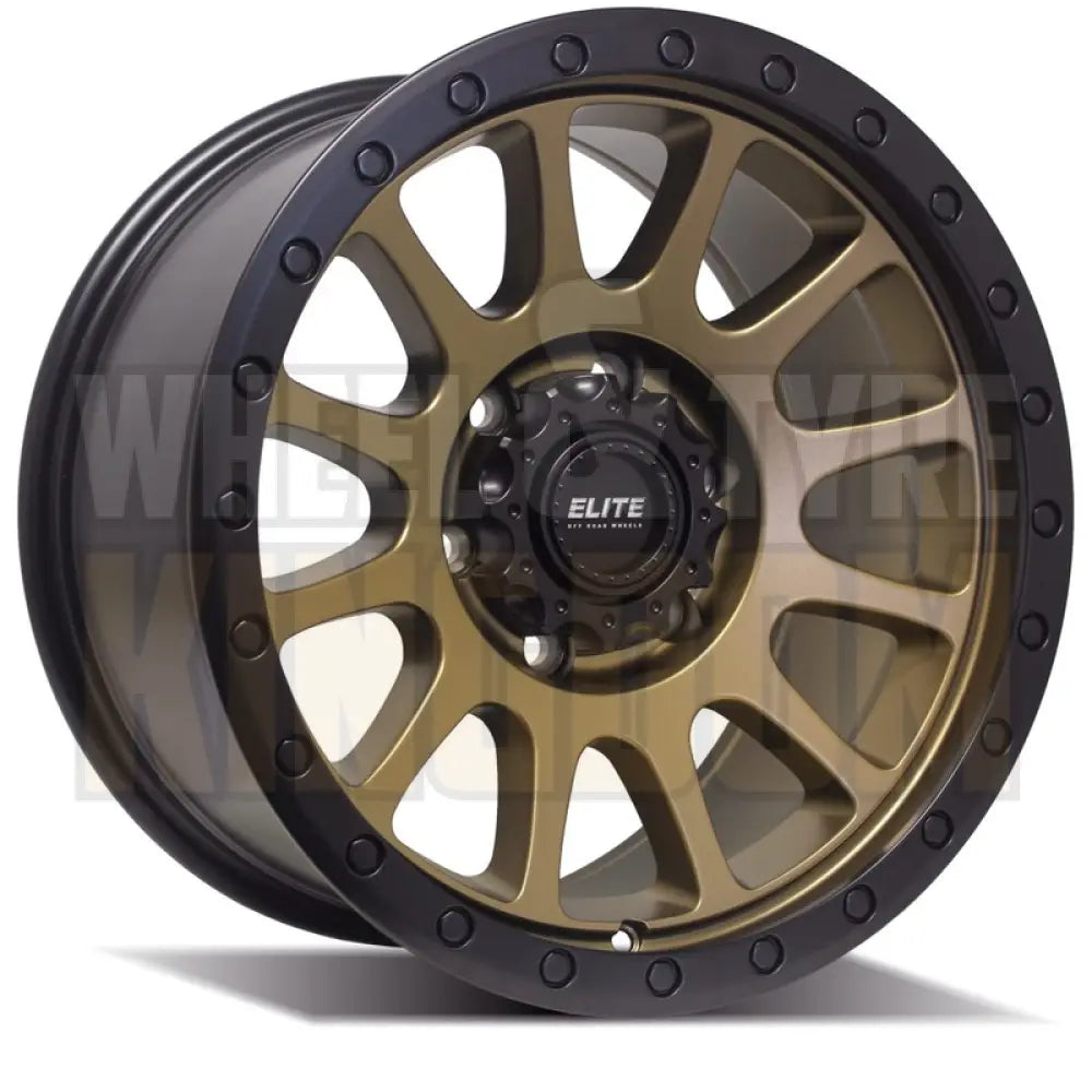 ELITE 17x8 +30 5x150 PODIUM BRONZE BLACK LIP