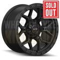 ELITE 17x8.5 +40 6x139.7 FUSION SATIN BLACK