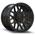 ELITE 17x9 +15 6x139.7 CHAOTIC SATIN BLACK