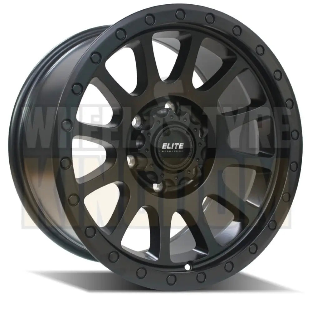 ELITE 17x9 +15 6x139.7 PODIUM SATIN BLACK