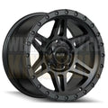 ELITE 17x9 +15 6x139.7 WEAPON SATIN BLACK