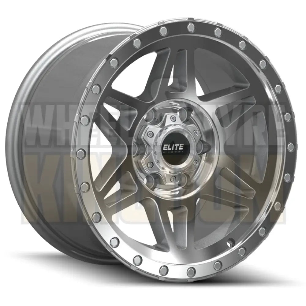 ELITE 17x9 +15 6x139.7 WEAPON SILVER MACHINED