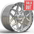 ELITE 18x8.5 +40 6x139.7 FUSION SILVER MACHINED