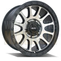 ELITE 18x8.5 +40 6x139.7 PODIUM SATIN BLACK MACHINED