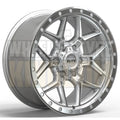 ELITE 18x9 +18 6x139.7 FUSION SILVER MACHINED