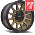 ELITE 18x9 +18 6x139.7 PODIUM BRONZE BLACK LIP