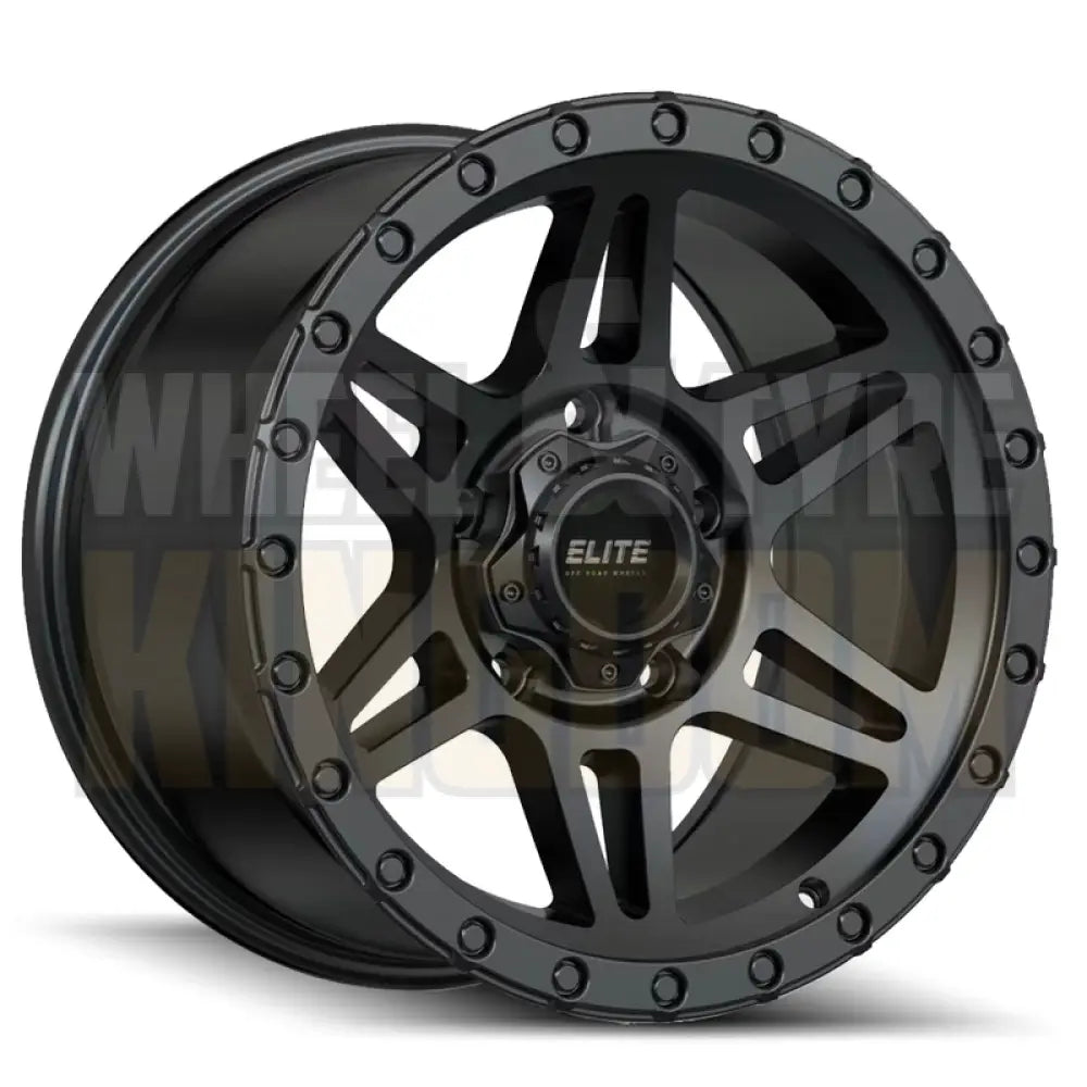 ELITE 18x9 +18 6x139.7 WEAPON SATIN BLACK