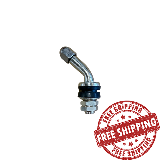 VS-8-45° - Stainless Finish - Clamp-In Valve