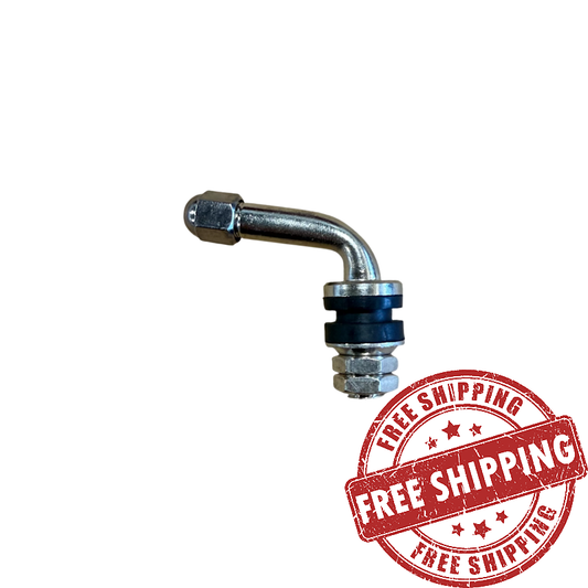 VS-8-90° - Stainless Finish - Clamp-In Valve