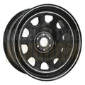 GECKO D-SHAPE 20x9 - SATIN BLACK *PAIR*