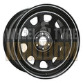 GECKO D-SHAPE 20x9 - SATIN BLACK *PAIR*