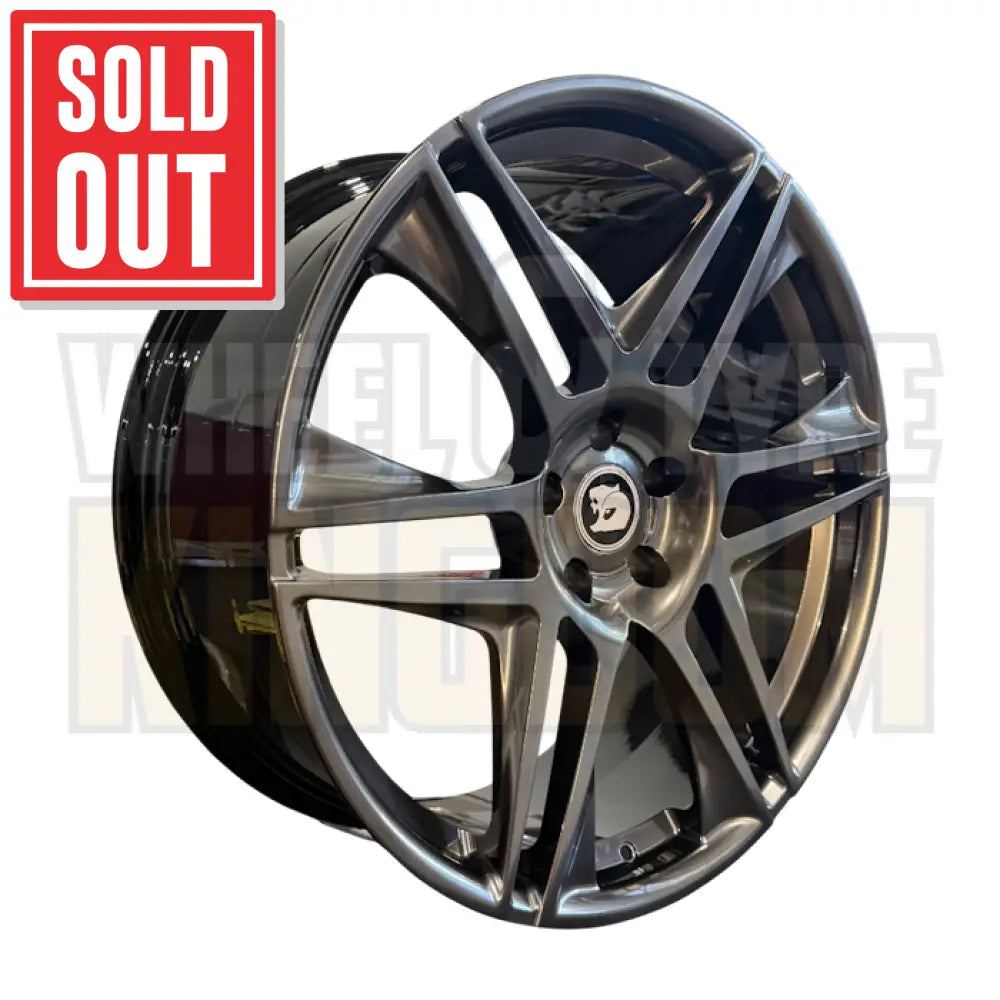 GEN-F2 GTS BLADE 22x9 - GUNMETAL - FORGED SET