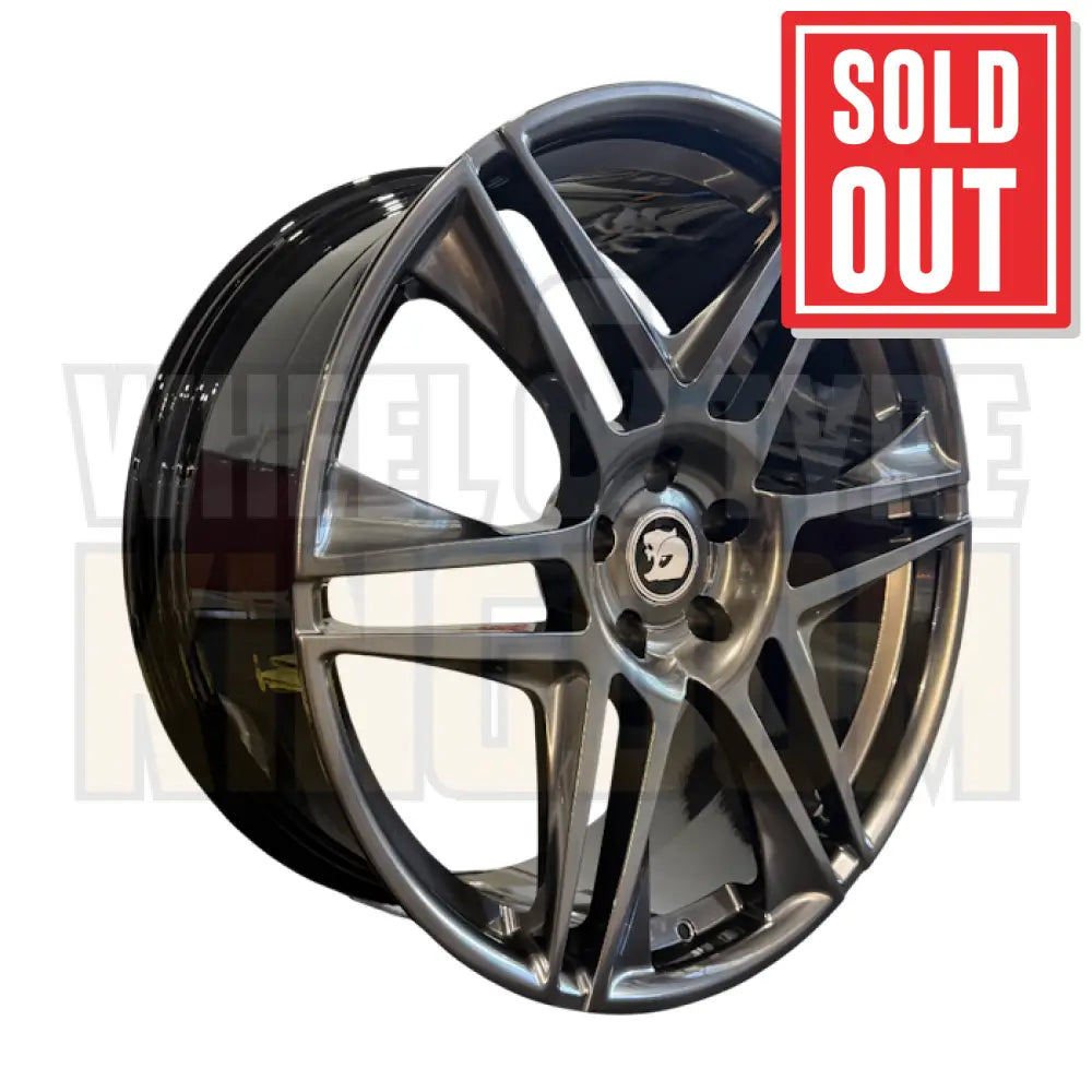 GEN-F2 GTS BLADE 22x9 - GUNMETAL - FORGED SET