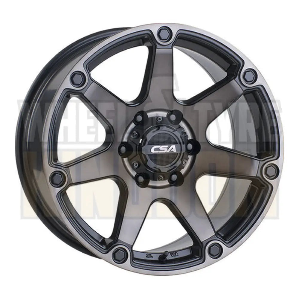 Globe Havoc 17x9 6x139.7 +35 Black Machined Face Dark Tint - Wheels