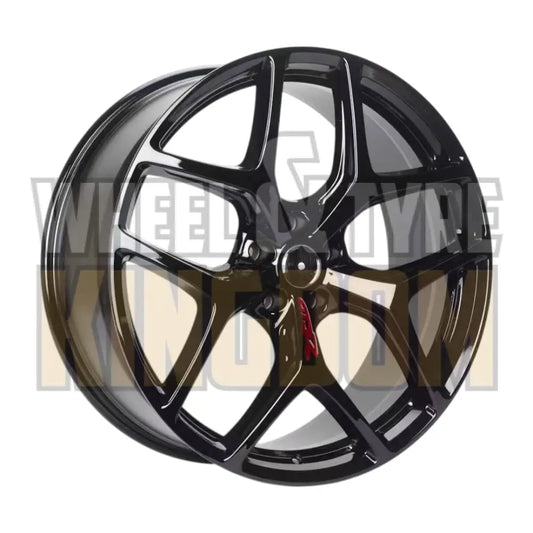 GTSR 22x9 - GLOSS BLACK - RED EMBLEM