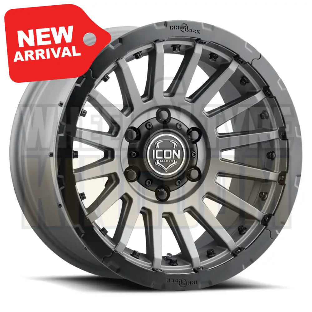 ICON ALLOY 17x8.5 +0 6x139.7 RECON PRO CHARCOAL INNERLOCK