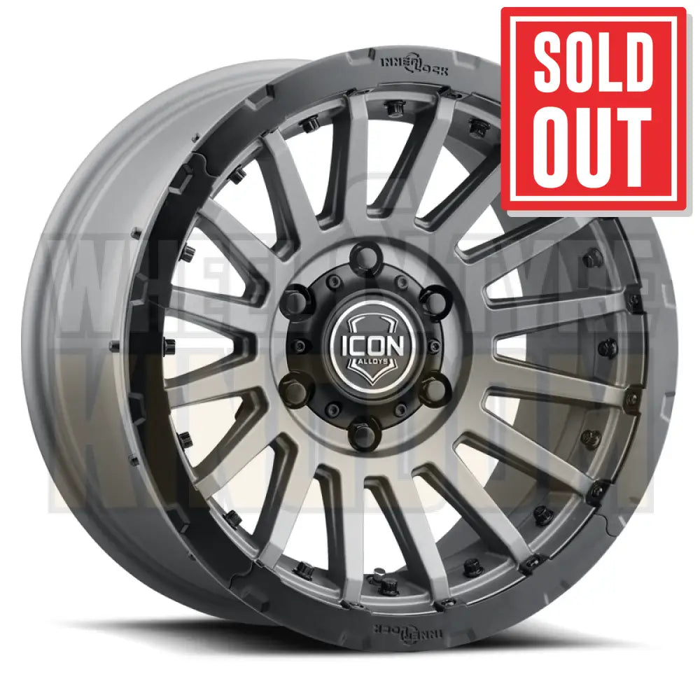 ICON ALLOY 17x8.5 +0 6x139.7 RECON PRO CHARCOAL INNERLOCK