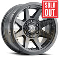 ICON ALLOY 17x8.5 -12 6x139.7 REBOUND PRO SATIN BLACK INNERLOCK