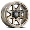 ICON ALLOY 17x8.5 +25 6x139.7 REBOUND PRO BRONZE INNERLOCK
