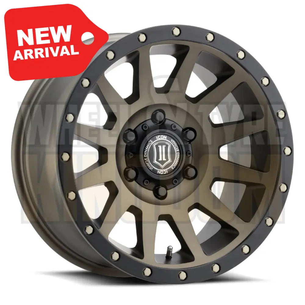 ICON ALLOY 18x9 +0 6x139.7 COMPRESSION BRONZE