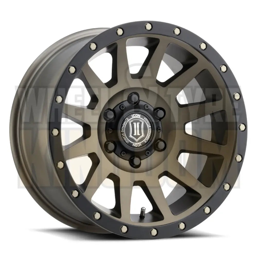 ICON ALLOY 18x9 +0 6x139.7 COMPRESSION BRONZE