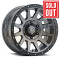 ICON ALLOY 18x9 +0 6x139.7 COMPRESSION TITANIUM
