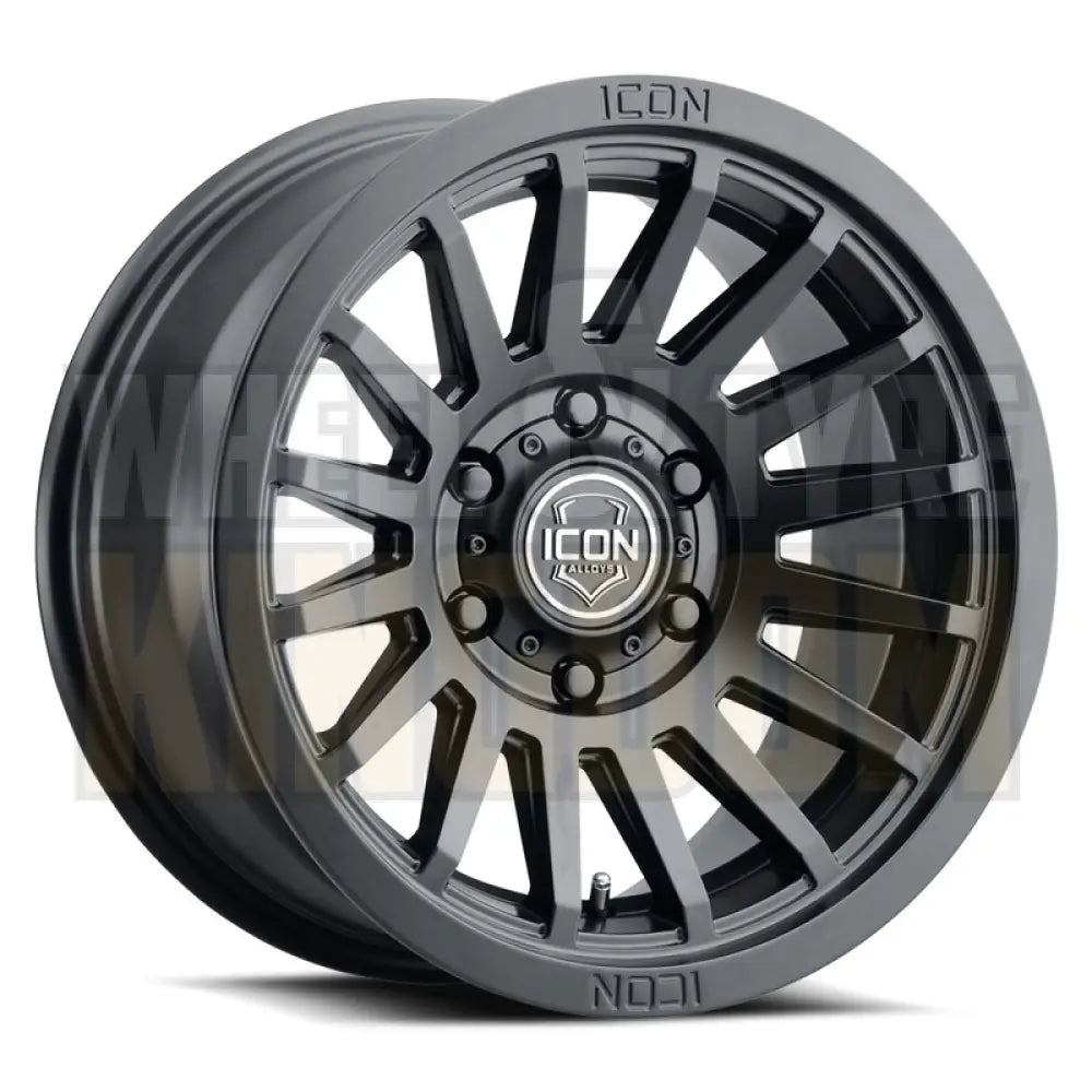 ICON ALLOY 18x9 +12 8x180 RECON SLX SATIN BLACK