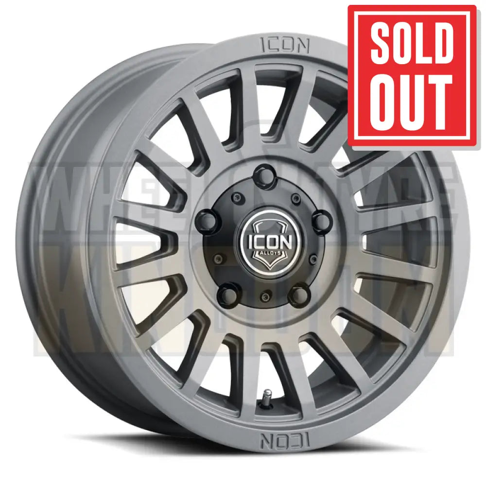 ICON ALLOY 18x9 +38 6x139.7 RECON SLX CHARCOAL