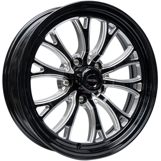 INTENSITY 15x4 1.75" BS (-24) - GLOSS BLACK MILLED