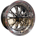 INTENSITY 15x10 5.5’’ BS (0) - GLOSS BLACK POLISHED LIP