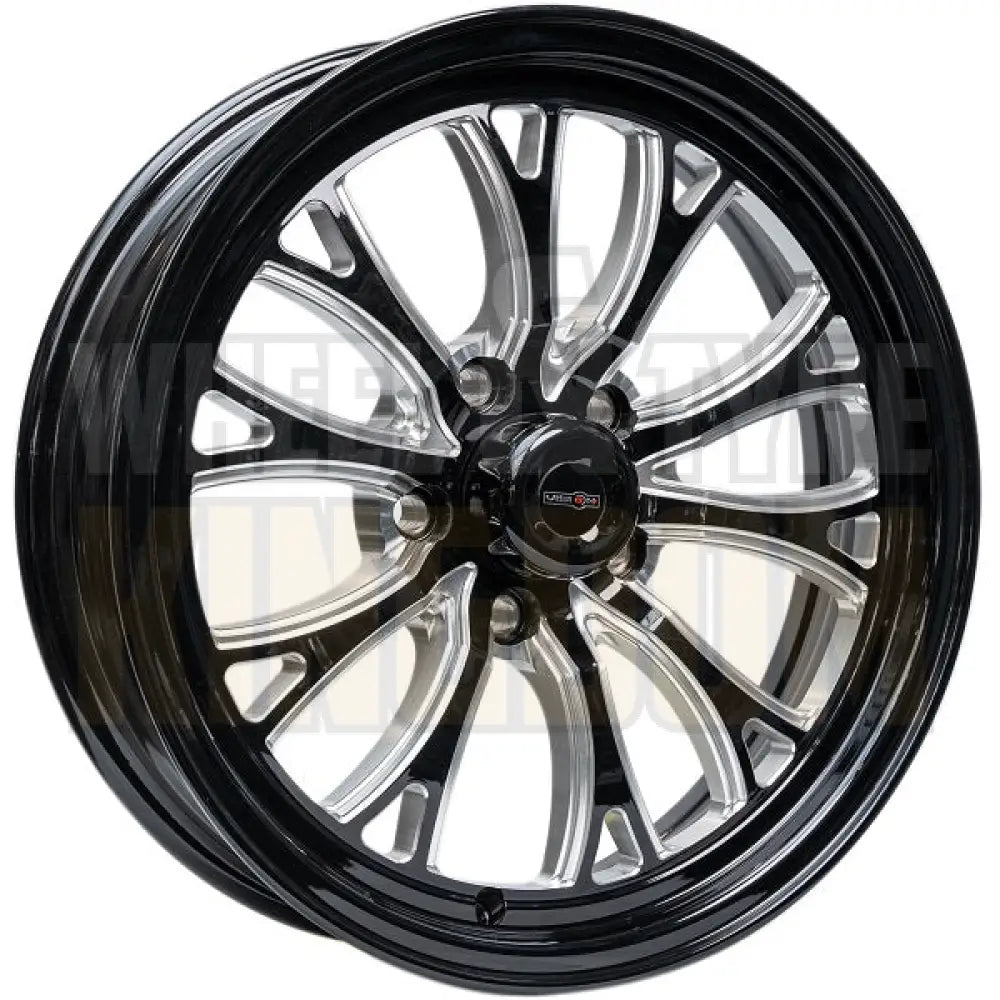 INTENSITY 15x4 1.75’’ BS (-24) - GLOSS BLACK MILLED