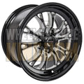 INTENSITY 15x8 5.5’’ BS (+27) - GLOSS BLACK MILLED