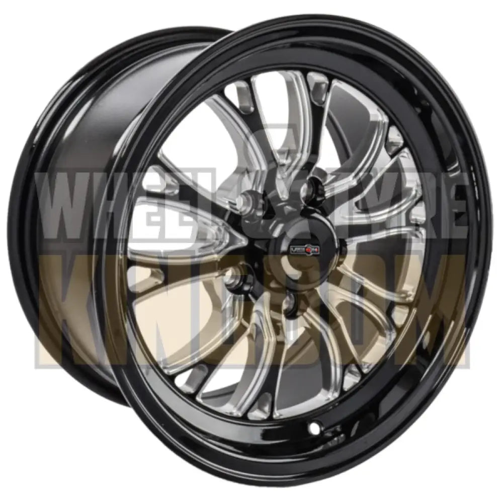 INTENSITY 15x8 5.5’’ BS (+27) - GLOSS BLACK MILLED
