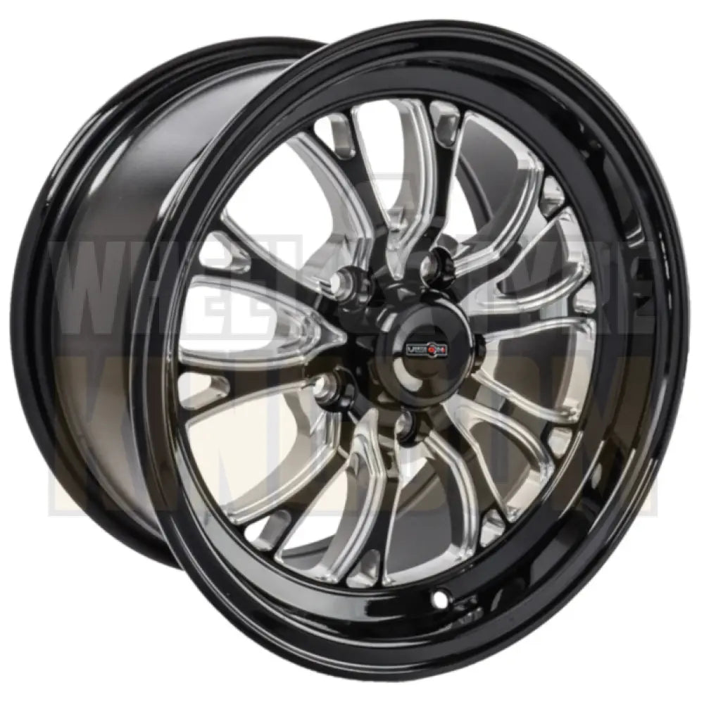 INTENSITY 15x8 5.5’’ BS (+27) - GLOSS BLACK MILLED