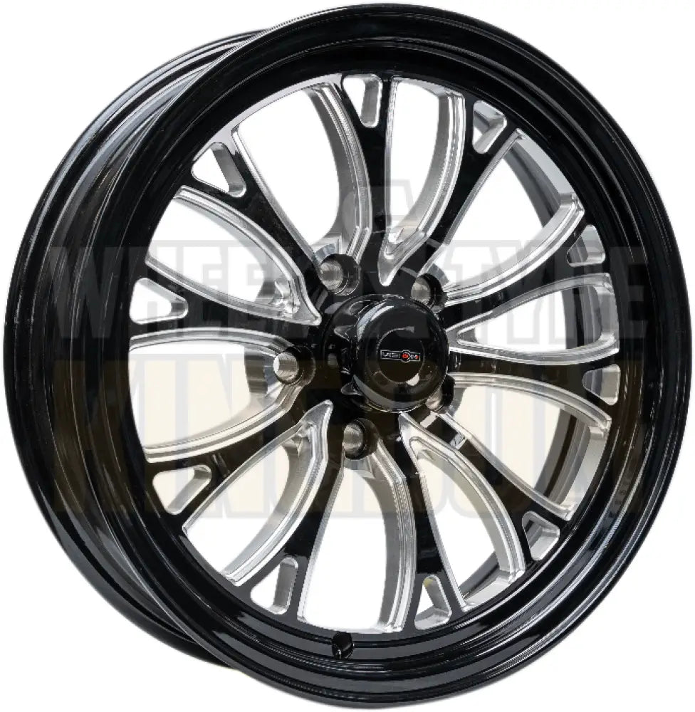 INTENSITY 17x4.5 1.75’’ BS (-24) - GLOSS BLACK MILLED