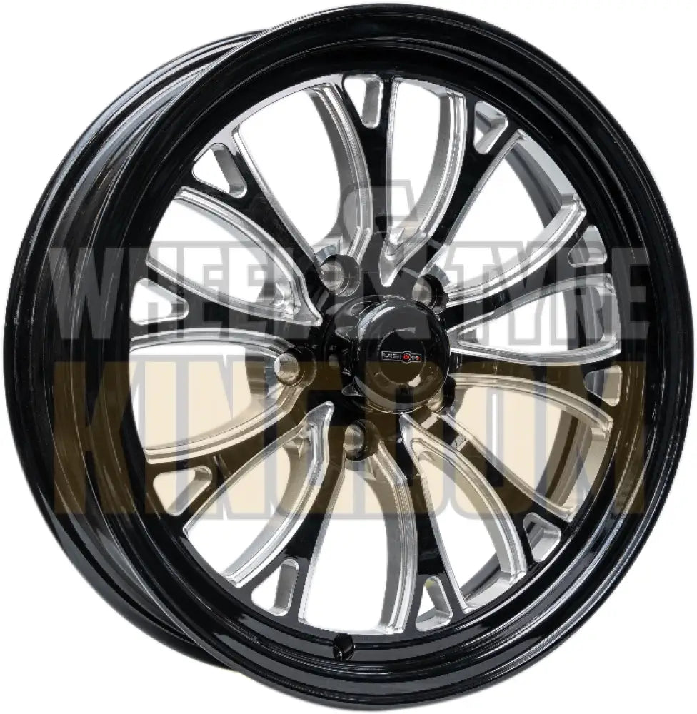 INTENSITY 17x4.5 1.75’’ BS (-24) - GLOSS BLACK MILLED