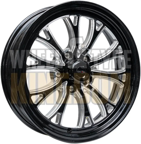 INTENSITY 17x4.5 1.75’’ BS (-24) - GLOSS BLACK MILLED