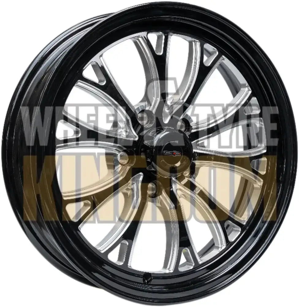 INTENSITY 17x4.5 1.75’’ BS (-24) - GLOSS BLACK MILLED