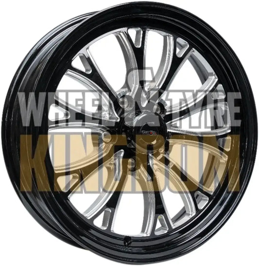 INTENSITY 17x4.5 1.75’’ BS (-24) - GLOSS BLACK MILLED